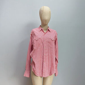 Rockmount Ranch Wear Vintage Red Plaid Long Sleeve Button Down